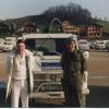 Hugues fontaine et bernard garnier a bihac decembre 1992